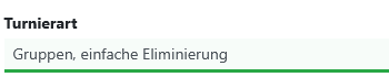 Gruppen, einfache eliminierung